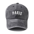 thumbnail image 4 of Alphabet Embroidery Solid Color Duck Hat Trend Personality Outdoor Print Breathable Mesh Hat, 4 of 4