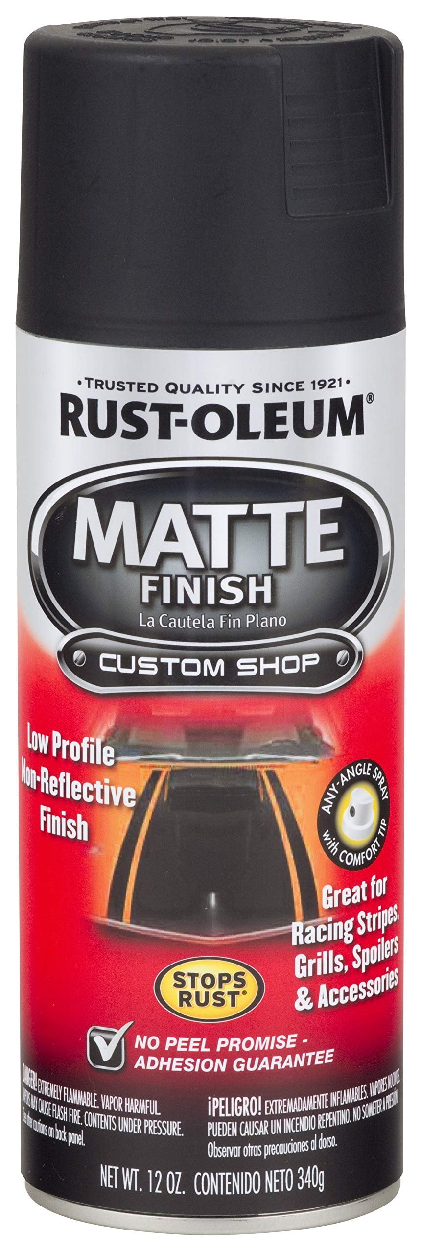 mm0627　R Black, Rust-Oleum Automotive Gloss Acrylic Lacquer Spray