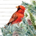 thumbnail image 3 of Allen, Kimberly 12x12 Black Modern Framed Museum Art Print Titled - Winter Birds 2, 3 of 5