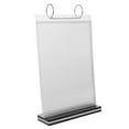 thumbnail image 6 of LEORX Document Display Stand Flip Binder Transparent Plastic 1 Set For, 6 of 8