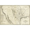 thumbnail image 3 of Emory, William H. 18x13 Black Modern Framed Museum Art Print Titled - Map of Texas and the countries adjacent, 1844, 3 of 5