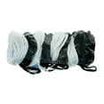 thumbnail image 1 of Trabillas para agarraderas de telar, trabillas para agarraderas, trabillas para manualidades con múltiples colores para suministros para manualidades Negro Blanco 192PCS Sunnimix Trabillas para agarraderas de telar, 1 of 8