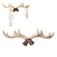 thumbnail image 5 of OIUR Nordic Vintage Deer Horn Decor Hook Wall Hanging Clothes Hats Hook Strong Load-bearing Easy to Install Multipurpose Hanger Hook, 5 of 7