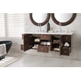 thumbnail image 4 of James Martin Vanities 860-V60d-3Ibk Sonoma 60" Wall Mounted Double Basin Vanity Set, 4 of 6