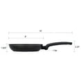 thumbnail image 6 of "MASTERPAN Non-Stick ILAG Ultimate Everyday Frying Pan with Bakelite handle, 8", black, 6 of 9