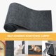 thumbnail image 2 of Tapete autoadhesivo para rascar para gatos, 98 x 15.7 pulgadas, protector de arañazos duradero para sofá, árbol de gato, estante, protector de muebles recortable, gris oscuro, 2 of 6