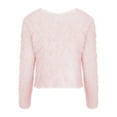thumbnail image 5 of Sweaters for Women Suitable Fall and Winter Comfortable and resistant to pilling Pink L Womens Sweaters, 5 of 5