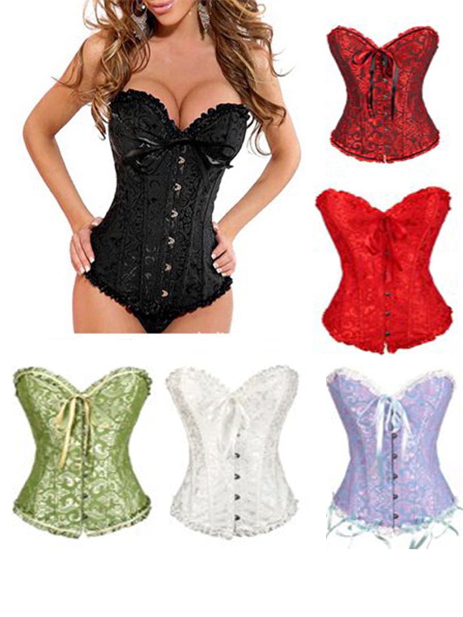 plus size lace bustier top