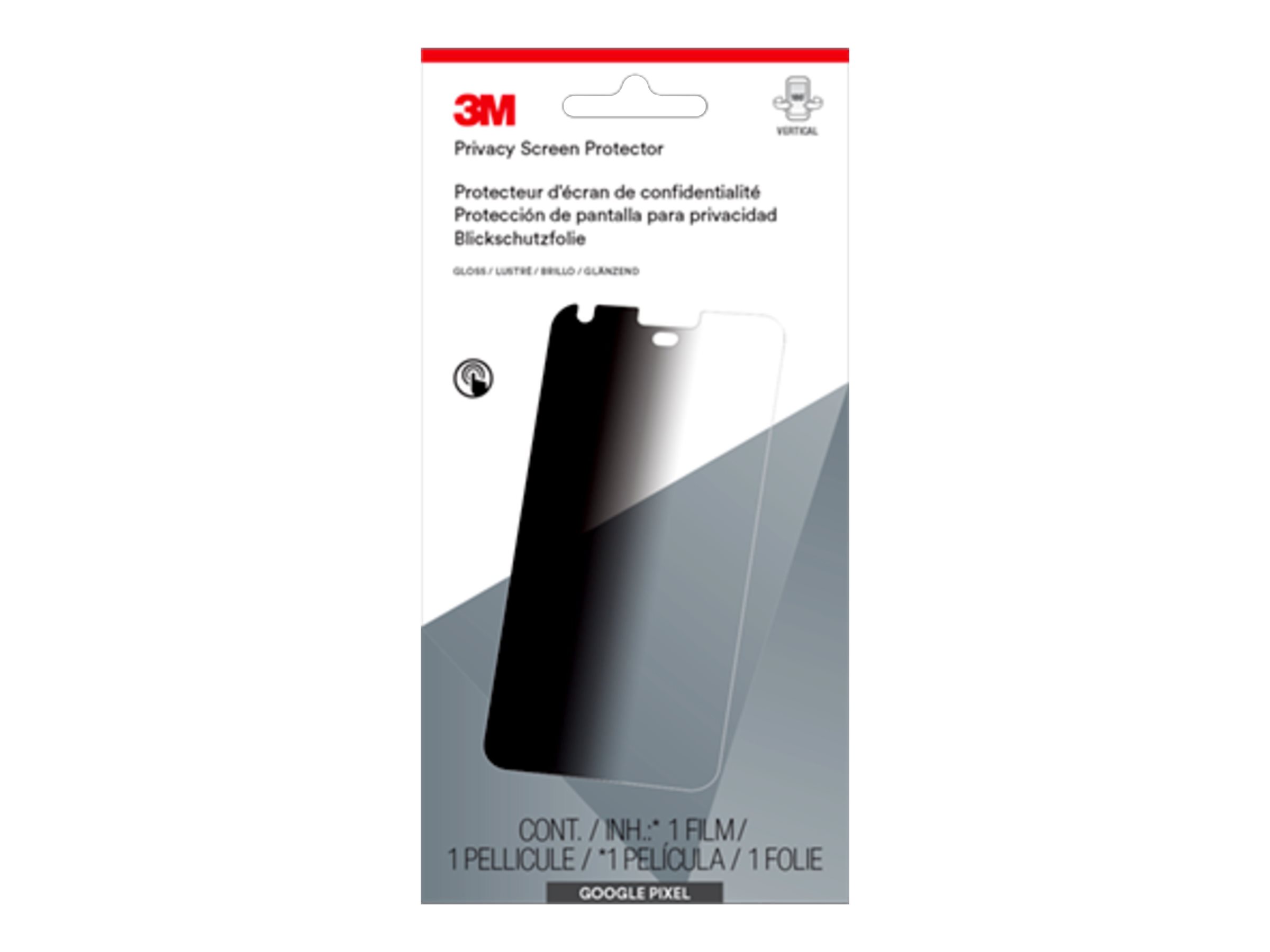 3M MPPGG003 Privacy Screen Protector for Google Pixel Phone - image 2 of 2