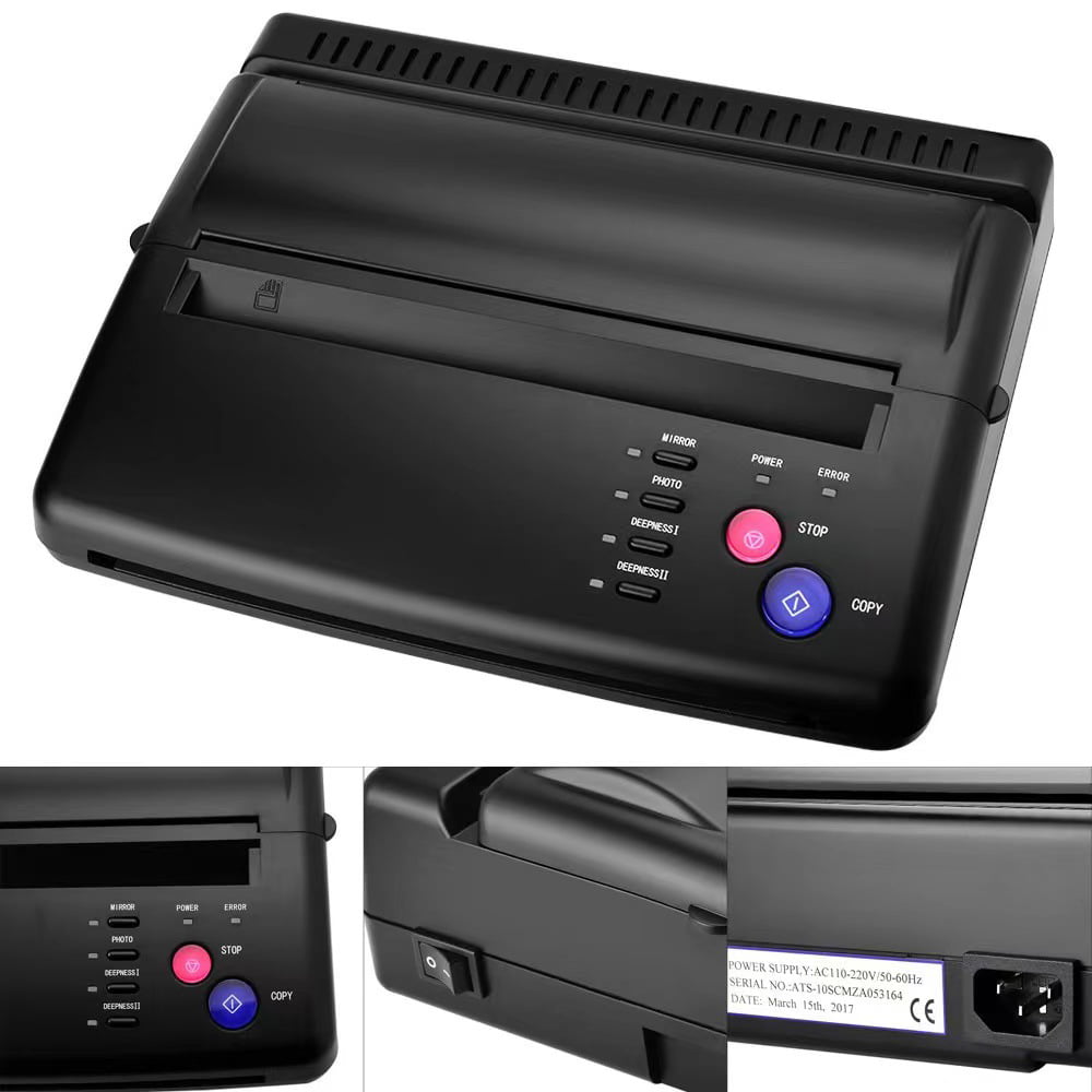 Thermal Tattoo Portable Printer A4 For Paper Supply Stencil Copy, Transfer,  And Drawing Maker #R30 From Bianqueli, $197.42