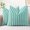 Teal, variant on decorUhome Pack of 2 Faux Fur Plush Throw Pillow Covers 18x18, Soft Fluffy Striped Decorative Couch Pillow Covers , Teal