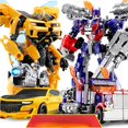 thumbnail image 2 of Transformers Robot de Anime, figuras de acción, avión ensamblado, coche de dinosaurio, regalo para niños Fivean unisex, 2 of 2