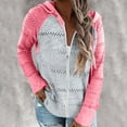 thumbnail image 2 of Outfmvch Cardigan For Women, Cardigan Sweaters For Women, Winter Coats For Women, Long Sleeve, Zip Up Hoodie, 1-Pink Xl, 2 of 8
