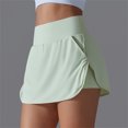 thumbnail image 5 of biudgviw Tennis Skirts for Women Elastic High Waisted Athletic Golf Skorts Stretch Workout Baseball Comfy Skirt with Shorts with Pockets, 5 of 7