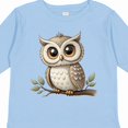 thumbnail image 4 of Inktastic Owl in a Tree Boys or Girls Long Sleeve Toddler T-Shirt, 4 of 5
