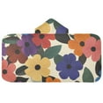 thumbnail image 5 of Yayeee Kids Hooded Towels Toddler Soft Absorbent Beach Bathing Wrap 50" x 23.5", Large Colorful Flowers Pattern, 5 of 5