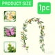 thumbnail image 4 of Guirnalda decorativa de Pascua | Enredadera artificial de plástico de 180 cm con hojas | Follaje verde realista para decorar la puerta, la repisa, la mesa, el coche o la fiesta de Pascua, 4 of 6