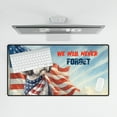 thumbnail image 4 of Patriot Portuguese Water Dog We Will Never Forget Patriotic Remembrance Day Desk Mat Full Keyboard Mouse Pad PWD Portie Fishing Dog Lover Large Mousepad - 12014, 4 of 5