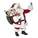 thumbnail image 2 of Kurt S. Adler FA0175 11 in. Fabrich Santa Taking Selfie, 2 of 4