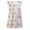 Light Pink, variant on Girls Easter Dress Child Cartoon Print Ruffled Sleeve Crew Neck Dresses Cute Breathable Little Girls Festival Summer Dress Light Blue Size 4-5 Years