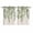 Sage Green, variant on Eucalyptus Leaves Kitchen Curtains Small Short 39 Inch Length, Sage Green Spring Botanical Rustic Grommet Top Bedroom Living Room Curtains, Light Filtering Cafe Curtain Drapes 2 Panels Set 55''x39''