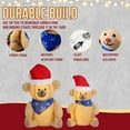 thumbnail image 5 of CZBZ Outdoor Christmas Yard Decorations, 28in Set of 2 Lighted Plush Bear Christmas Decorations, Pre-lit Pull Up Holiday Decor with 60 Warm White LED Lights for Xmas Outdoor Indoor Decor, 5 of 11