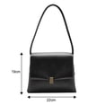 thumbnail image 2 of Carteras y bolsos de mano para mujer, bolsos de mano de piel sintética con asa superior, bolsos de hombro tipo cartera, color negro, 2 of 5
