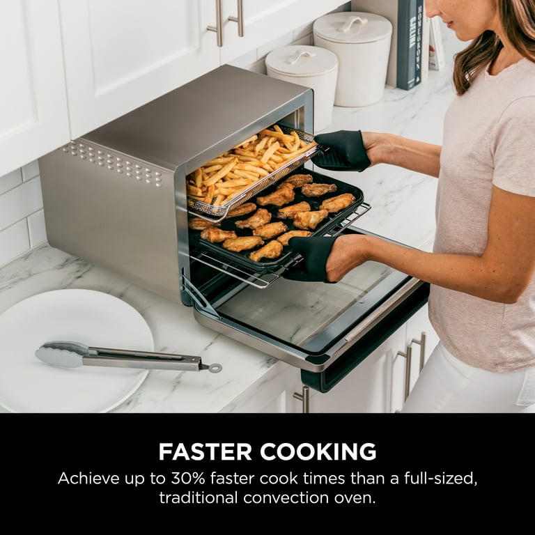 Ninja Foodi 9 Slice Air Fry Oven - 990005240 (Silver) for sale online