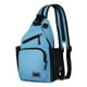 thumbnail image 1 of Bolso Bandolera de Lona Ajustable para Mujer Zhw250408001 | Bolso Bandolera Convertible con Múltiples Bolsillos | Organizador Ligero de 4 Compartimentos para Viajes, Senderismo y Uso Diario, 1 of 6