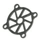 thumbnail image 3 of Cubierta del ventilador de enfriamiento RC protección de Seguridad disipación de calor cubierta del ventilador de enfriamiento del motor de fibra de carbono negra ligera para el motor RC ESC C, 3 of 10