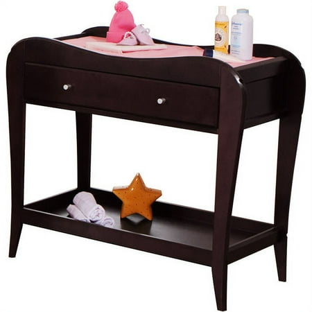 BSF Baby - Megan Changing Table with Drawer, Espresso