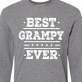 thumbnail image 4 of Inktastic Best Grampy Ever Grandpa Long Sleeve T-Shirt, 4 of 5
