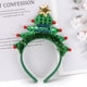 thumbnail image 1 of Diadema de árbol de Navidad verde para niños, regalos de Navidad para niños, decoración de Feliz Navidad para el hogar, adornos de Navidad, 2023, 1 of 3