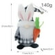 thumbnail image 1 of Pascua Gnomo sin rostro Conejo Zanahoria Rudolph Juguetes sin rostro para el hogar (Conejo macho) Hugtrwg Libre de BPA, 1 of 6