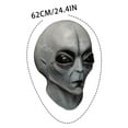 thumbnail image 3 of Scary Realistic Latex Halloween Mask for Adults - Horror Cosplay Costume Party, Masquerade, Carnival & Theatrical Performances, 3 of 9