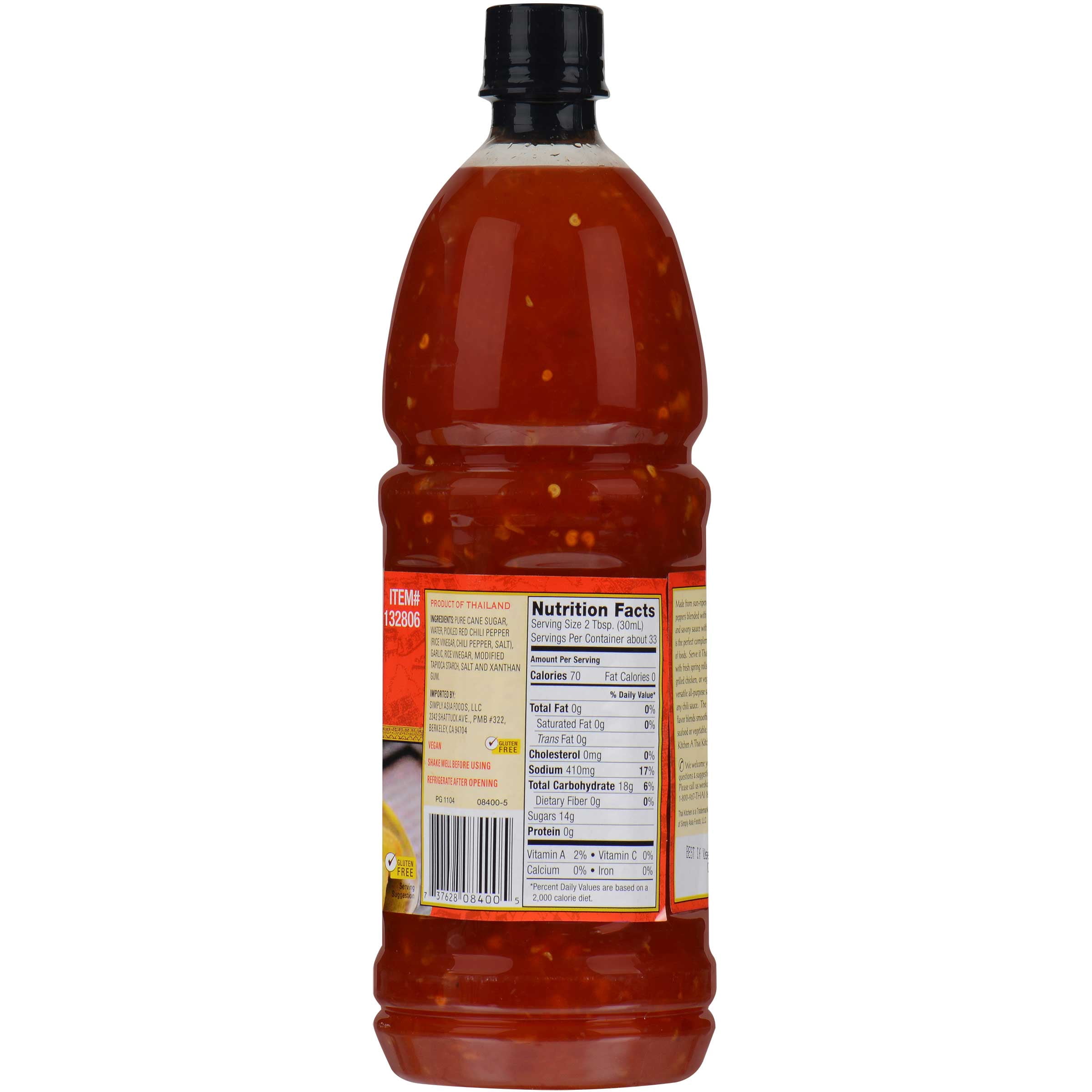 Thai Kitchen Sweet Red Chili Sauce - 33.8 oz, 6/Case for Sweet & Spicy Dishes