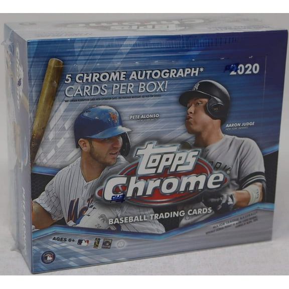 2020 Topps Chrome Baseball Jumbo Box (Hobby) (12/13)