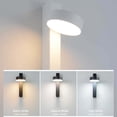 thumbnail image 4 of Kearding Lámpara LED de pared para sala de estar, baño, baño, baño, pasillo, balcón, mesita de noche, luz interior, suministros de oficina Iluminación y accesorios negro tipo 4 Blanco frio, 4 of 6