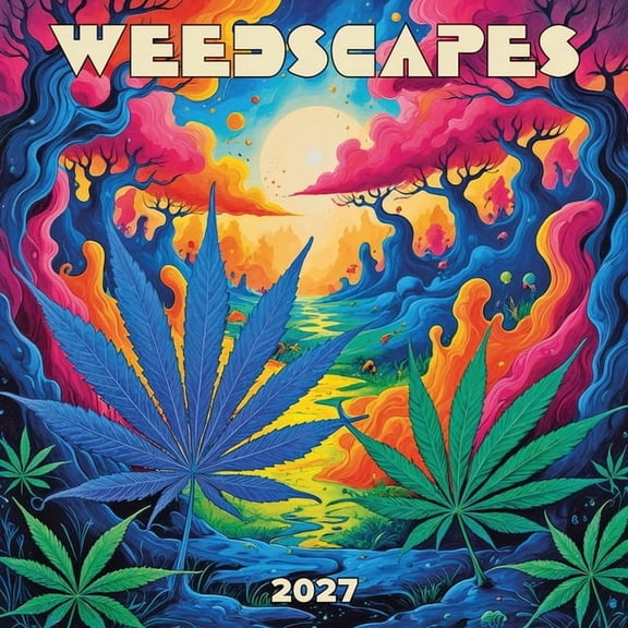 Weedscapes 2027 Wall Calendar, (Paperback)