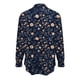 thumbnail image 2 of TaTaai Womens Casual Printed Blouse Long Sleeve Round Neck Polyester Top Lightweight Soft Asian Sizing Small Fit Gift, 2 of 5