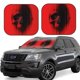 thumbnail image 1 of Fotbe Minimalist Skull Red Juego de 2 Piezas de Parasoles para Parabrisas | Bloqueador Solar para Auto | Accesorios Plegables para Protección Solar Interior-Medium, 1 of 6