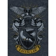 thumbnail image 2 of Harry Potter Ravenclaw House Crest Men's Navy Heather T-shirt-XXL, 2 of 7