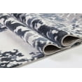 thumbnail image 4 of Oshawa Beautiful Micro Polyester European Area Rug Carpet in White Grey 3'11" x 5'7", 4 of 4