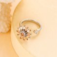 thumbnail image 3 of WIFKLSIIPG Rotatable Ring Classic Simple Ring Fashion Jewelry Light Feeling Design Ring Shiny Ring, 3 of 4