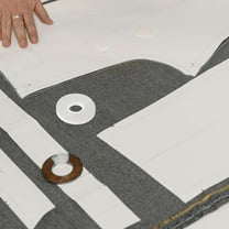 LABELEPH 1 Roll Double Sided Fabric Tape for Hemming and Upholstery Work