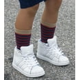 thumbnail image 5 of Jefferies Socks Boys Socks, 6 Pack Colorful Stripe Cotton Crew Socks (Little Boys & Big Boys), 5 of 6