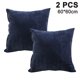 thumbnail image 1 of Paquete de 2, funda de almohada cuadrada decorativa suave de pana, fundas de cojín, funda de almohada, decoración del hogar, decoración para sofá, cama, silla Xemadio 2034643-8, 1 of 9