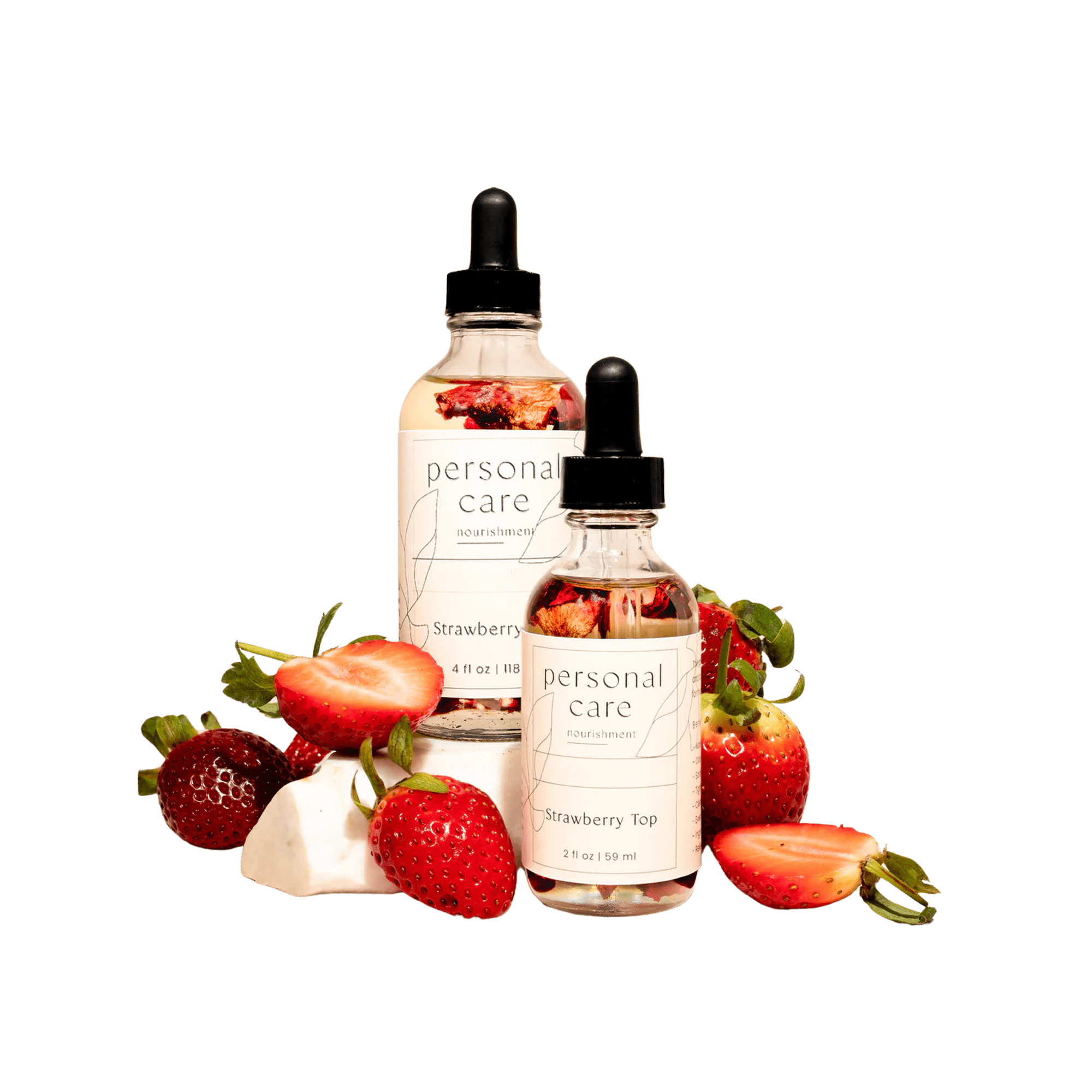 Strawberry Flavored Intimate Body Oil for Women – Natural Edible Aromatherapy Moisturizing Oil with Organic Ingredients – Hydrating & Scented Skin Care Oil (2 oz)