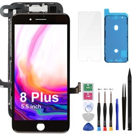 Écran Complet Pour IPhone 8 Plus - Noir Ou Blanc - Modèles A1897/A1864 - Avec Outils - Neuf