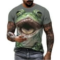 thumbnail image 4 of jobturf Mens Shirts Funny Halloween Printed Crew Neck Short Sleeve Blouse Casual Pullover Fall Tops Graphic Outfits, 4 of 9